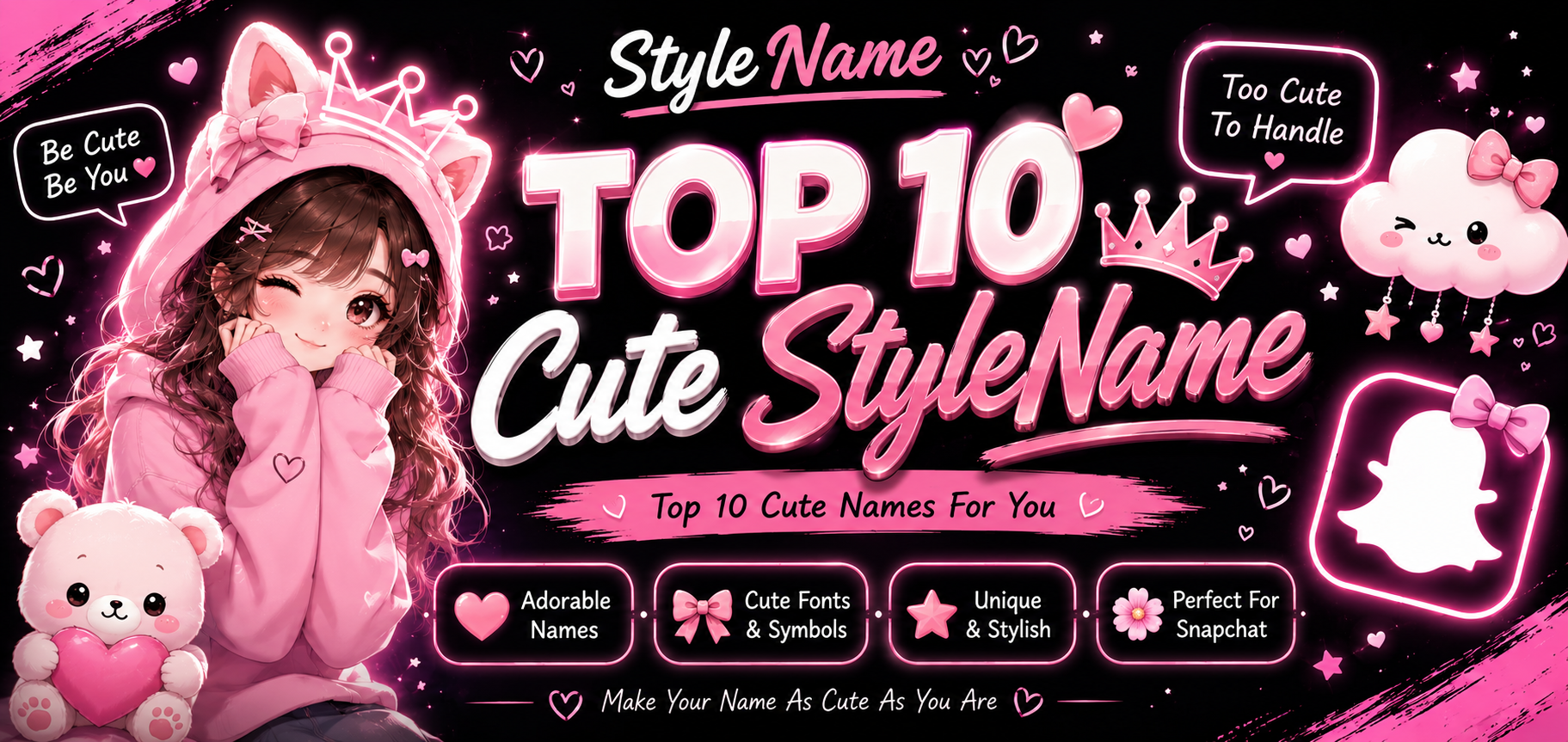 Top 10 Cute Names Collection - StyleName