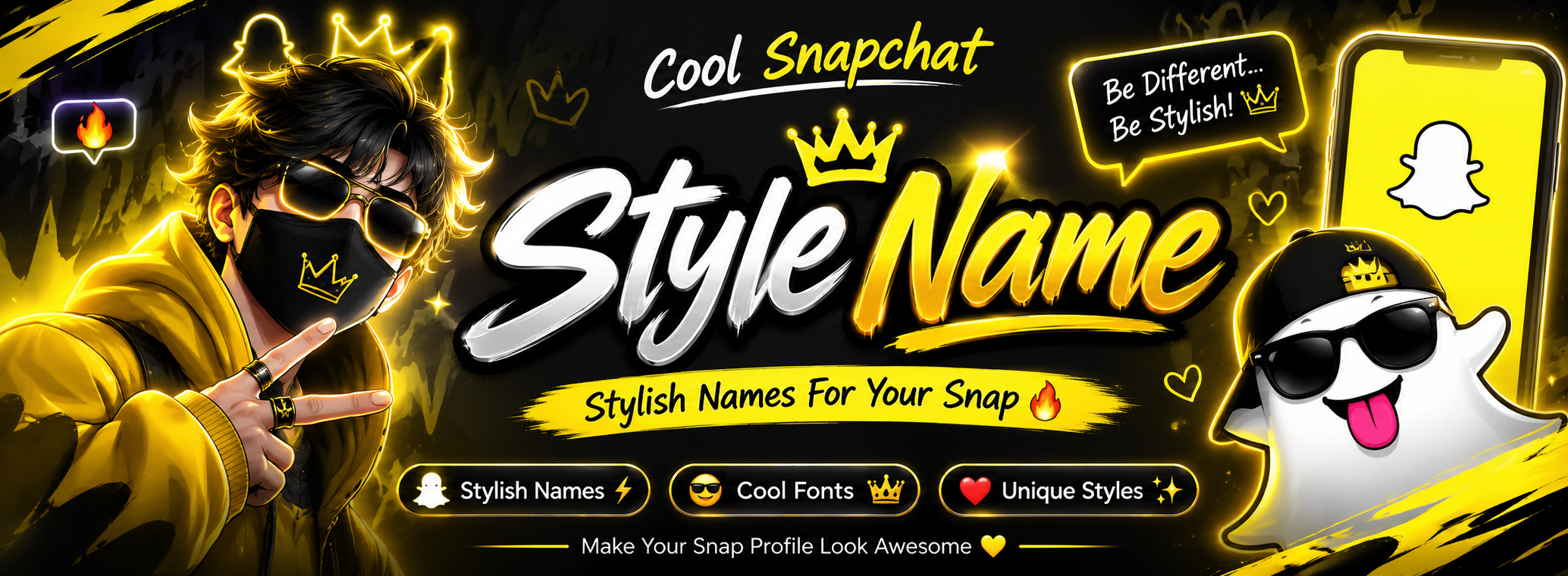 Snapchat Stylish Names Collection - StyleName